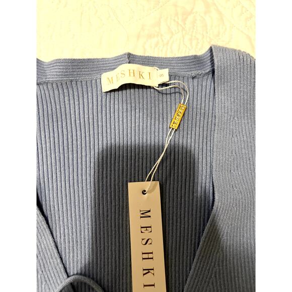 (Rare) NWT Meshki Blue Biker Short Set - Size Small - Picture 3 of 4